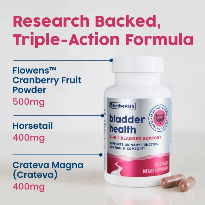 NativePath Bladder Health Ingredients