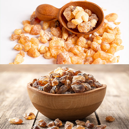 2. Frankincense & 3. Myrrh