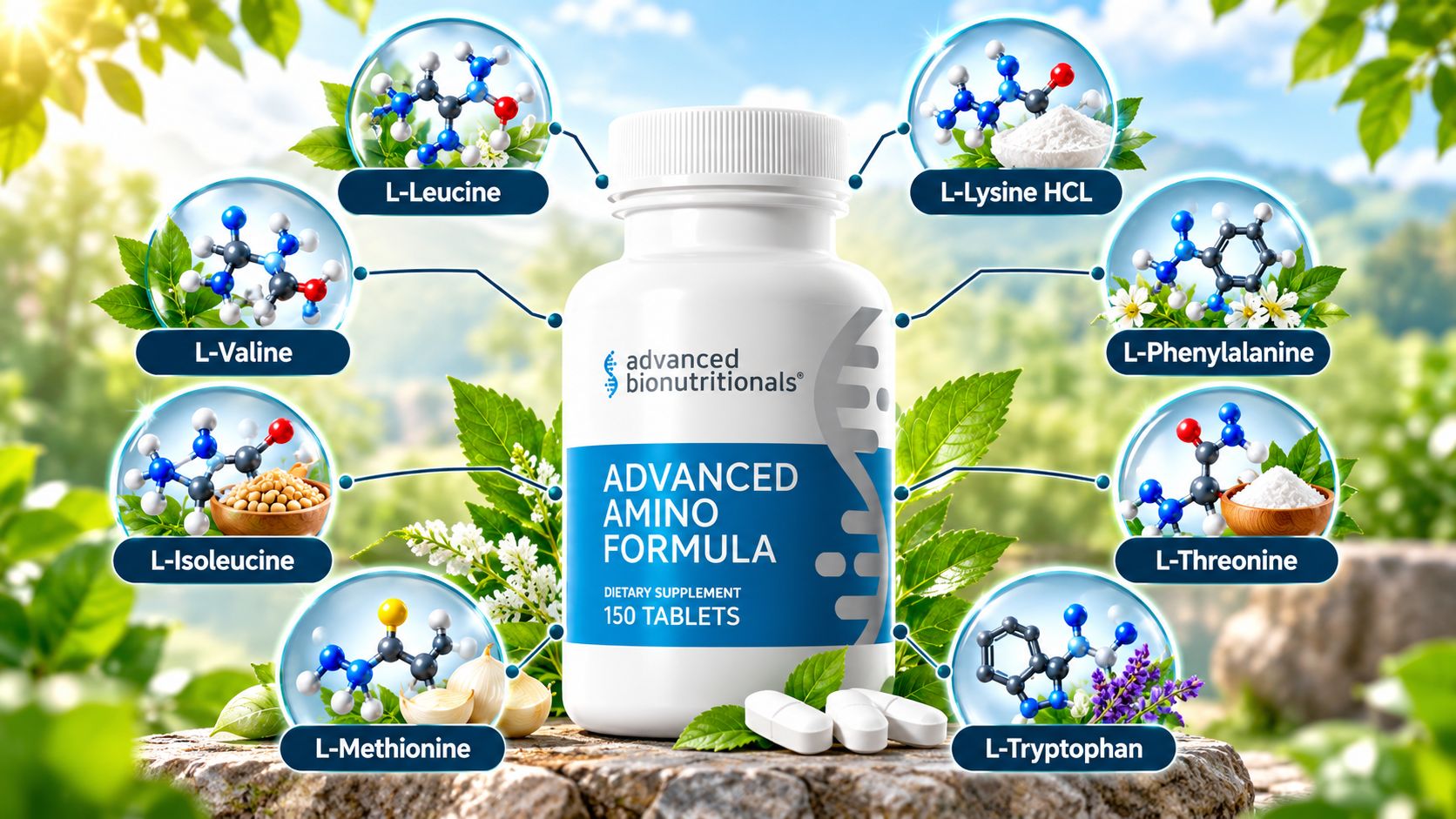 Advanced Amino Formula Ingredients