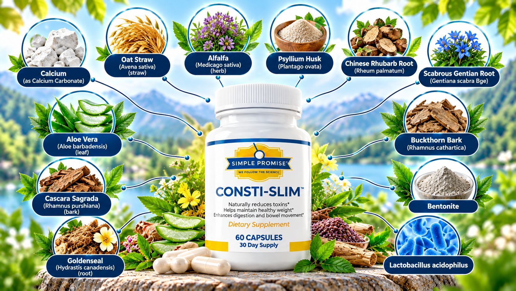 Consti-Slim Ingredients