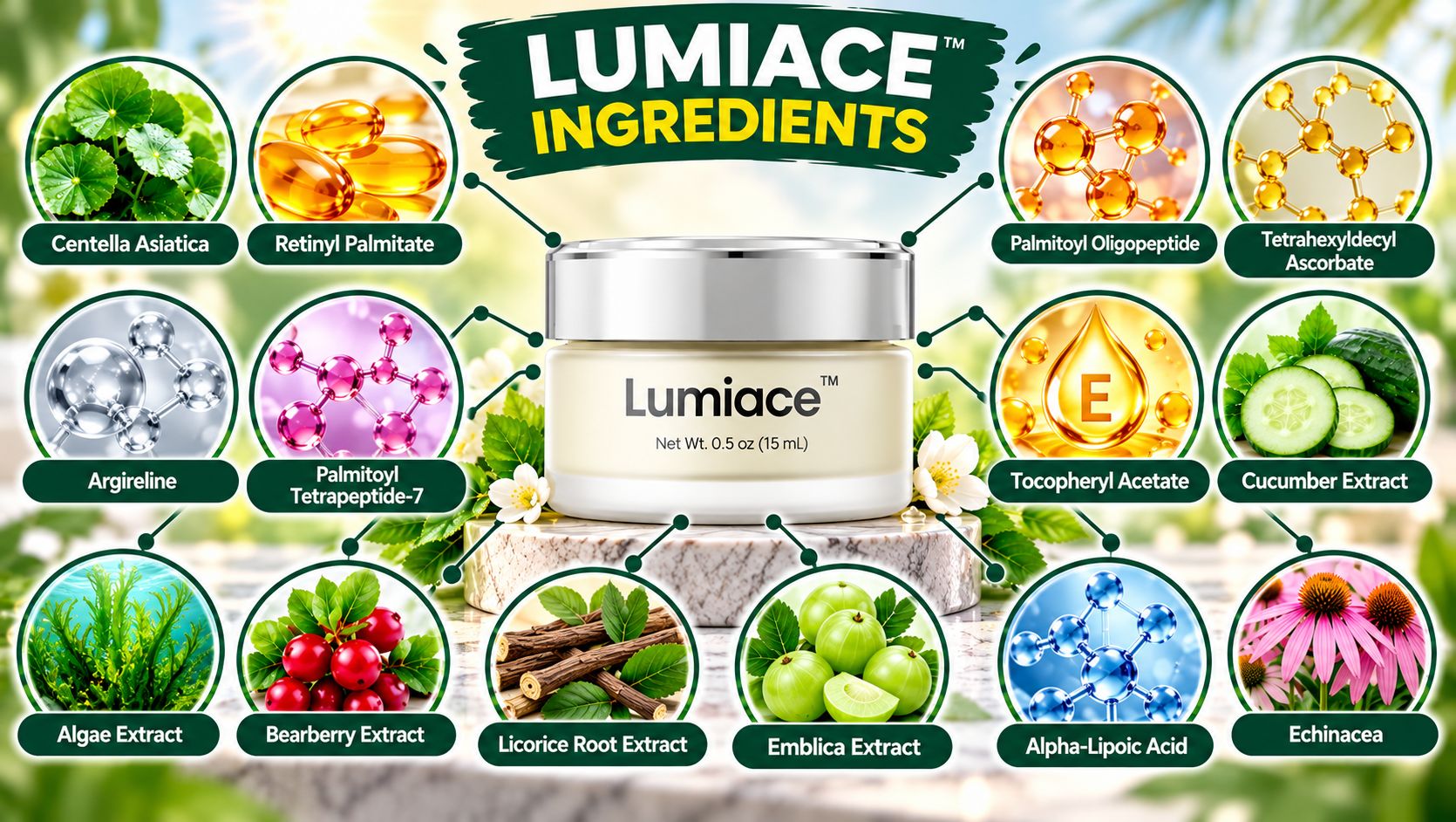 Lumiace Ingredients