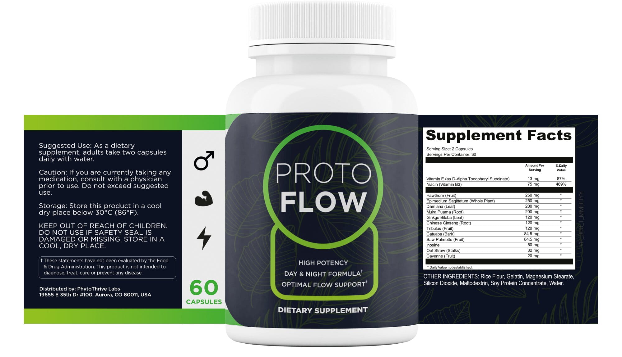 ProtoFlow Supplement Facts