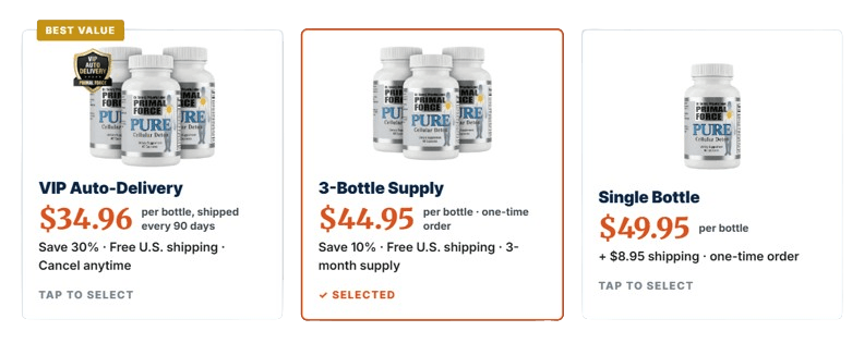 Pure_Cellular Detox Pricing Details